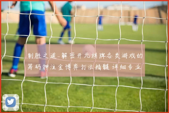 制胜之道_解密开元棋牌各类游戏的筹码押注金博弈打法精髓 详细专业解析